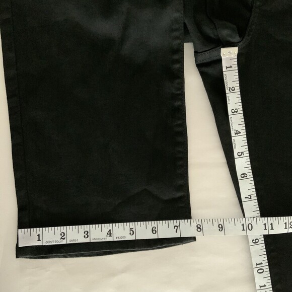 Levi’s Black Classic Straight Leg Jeans 14 - Picture 6 of 13